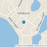 Map location of 235 Fulmore Ave, Seldovia AK 99663
