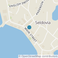 Map location of 248 Lipke Ln, Seldovia AK 99663