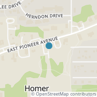 Map location of 265 E Pioneer Ave, Homer AK 99603