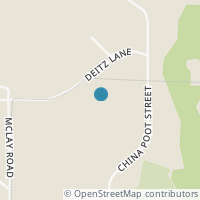 Map location of 58875 Dietz Ln, Homer AK 99603