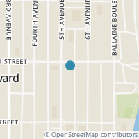 Map location of 336 Fifth Ave, Seward AK 99664