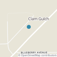 Map location of 17226 Clamshell Dr, Clam Gulch AK 99568