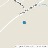 Map location of 65205 Sterling Hwy, Clam Gulch AK 99568