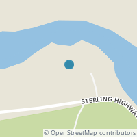 Map location of 16938 Sterling Hwy, Cooper Landing AK 99572