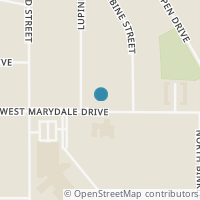 Map location of 160 W Marydale Ave, Soldotna AK 99669