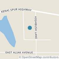 Map location of 606 Davidson Dr, Kenai AK 99611