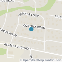 Map location of 351 Cortina Rd, Girdwood AK 99587