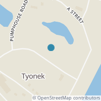 Map location of Tebughna Loop, Tyonek AK 99682
