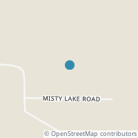 Map location of 8593 W Misty Lake Cir, Wasilla AK 99623