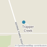 Map location of S Watson Cir, Trapper Creek AK 99683