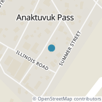 Map location of 2007 Maptegak St, Anaktuvuk Pass AK 99721