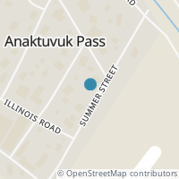 Map location of 1062 Summer St, Anaktuvuk Pass AK 99721