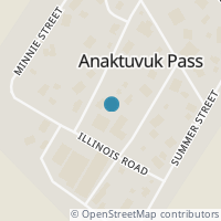Map location of 3011 Main St, Anaktuvuk Pass AK 99721