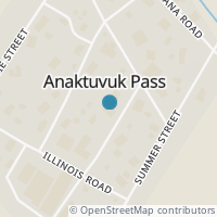 Map location of 2018 Maptegak St, Anaktuvuk Pass AK 99721