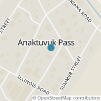 Map location of 2022 Maptegak St, Anaktuvuk Pass AK 99721