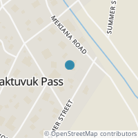 Map location of 305 Mekiana Rd, Anaktuvuk Pass AK 99721