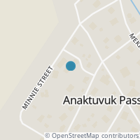 Map location of 4017 Minnie St, Anaktuvuk Pass AK 99721