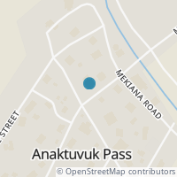 Map location of 3034 Main St, Anaktuvuk Pass AK 99721