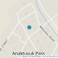Map location of 233 Airport St, Anaktuvuk Pass AK 99721